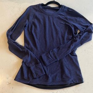 Lululemon Long Sleeve Blue Shirt
